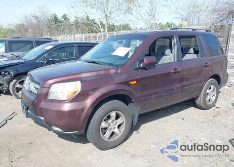 2008 Honda Pilot Ex z USA, uszkodzony, nr VIN 5FNYF18428B052970